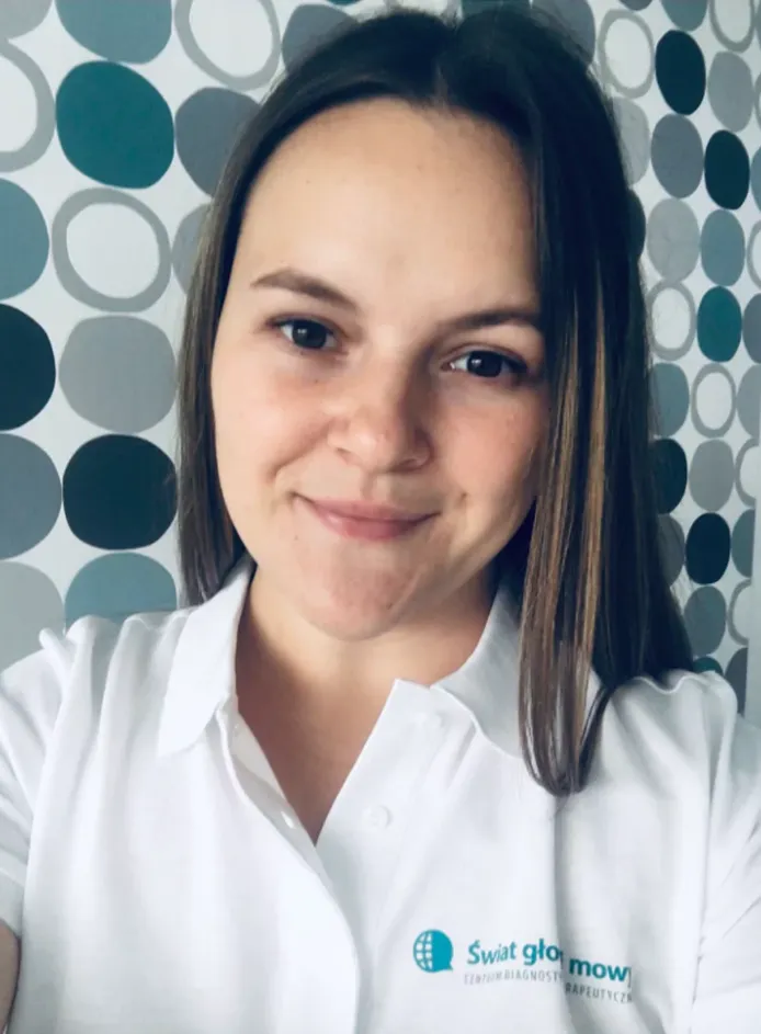 mgr Paulina Wojciechowska (Kociołek) neurologopeda kliniczny, specjalista wczesnej interwencji logopedycznej